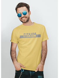 Power T-Shirt Yellow - Fitaiim