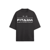Relax Terry Oversized T-shirt Black - Fitaiim