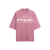 Relax Terry Oversized T-shirt Flamingo - Fitaiim