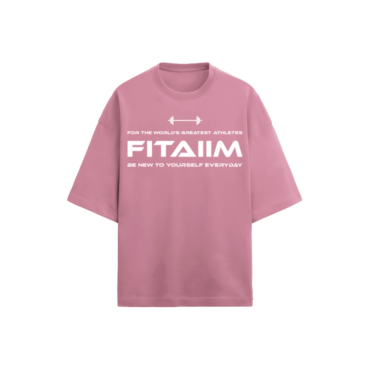 Relax Terry Oversized T-shirt Flamingo - Fitaiim