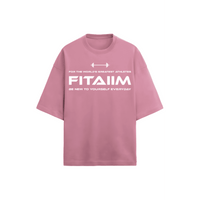 Relax Terry Oversized T-shirt Flamingo - Fitaiim