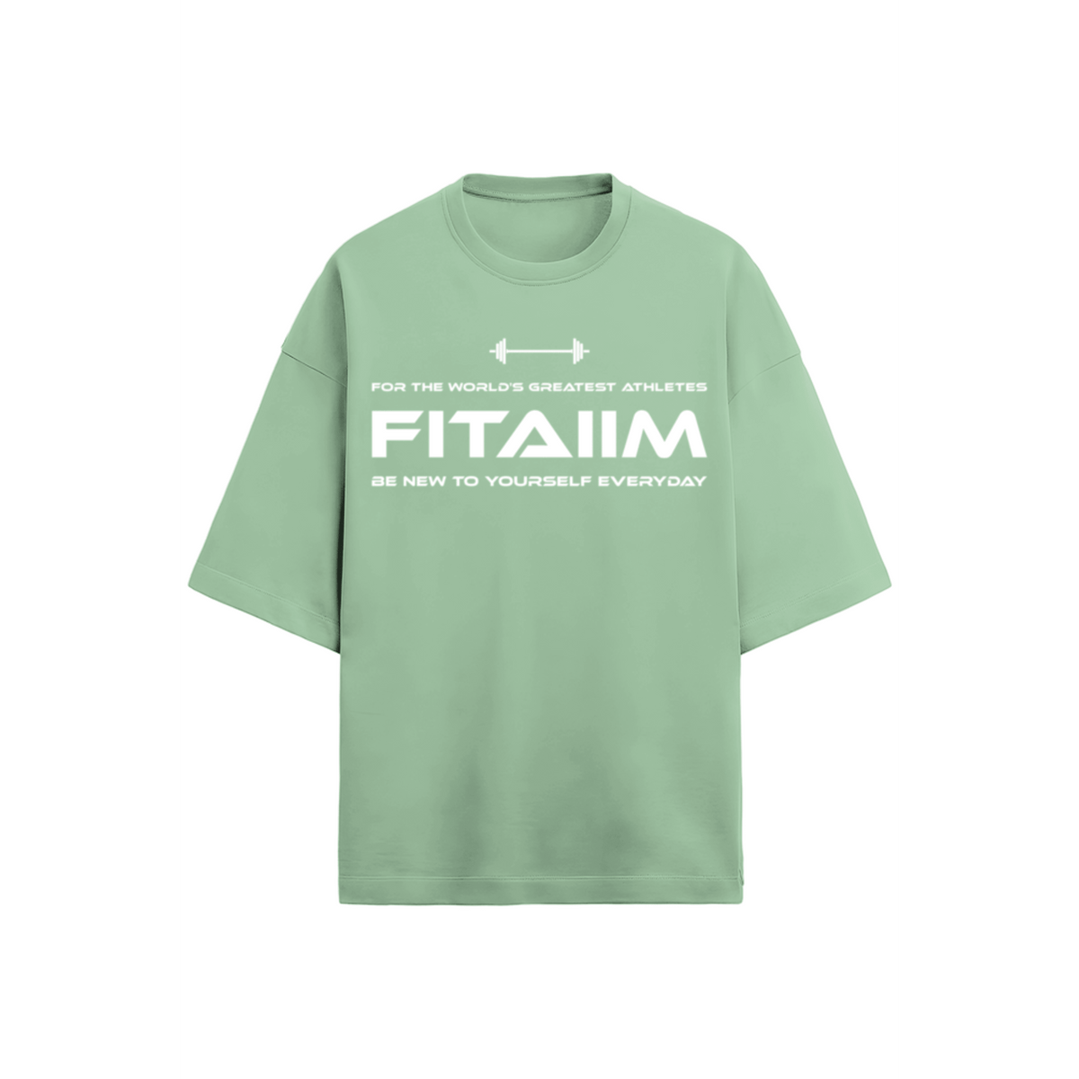Relax Terry Oversized T-shirt Jade - Fitaiim