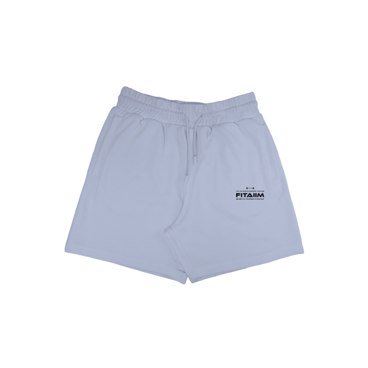 Relax Black Logo Terry Shorts - Fitaiim