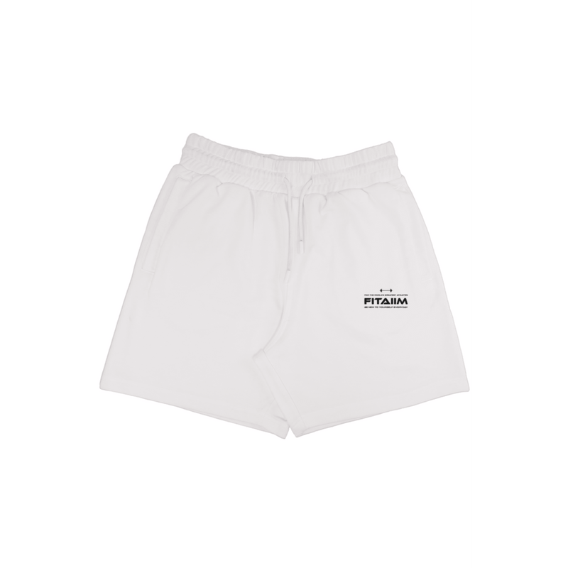 Relax Black Logo Terry Shorts - Fitaiim