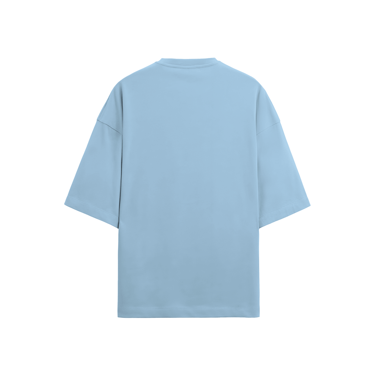 Resolve Terry Oversized T-shirt Baby Blue - Fitaiim