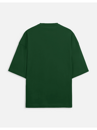 Green t-shirt on a white background
