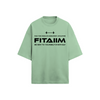 Resolve Terry Oversized T-shirt Jade - Fitaiim