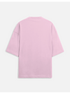 Pink t-shirt on a white background