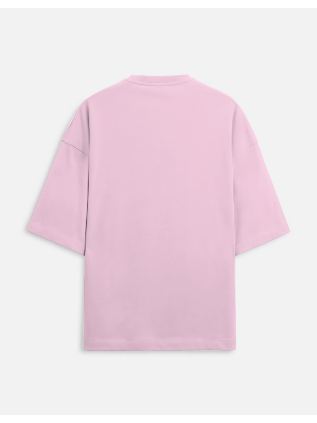 Pink t-shirt on a white background