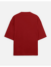 Red t-shirt on a white background