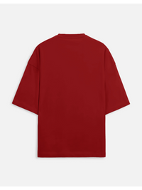 Red t-shirt on a white background