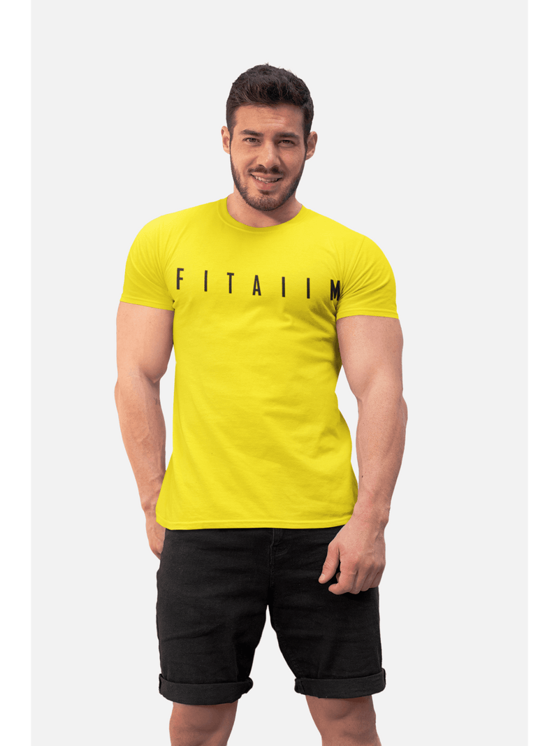 Arrival T-Shirt New Yellow - Fitaiim