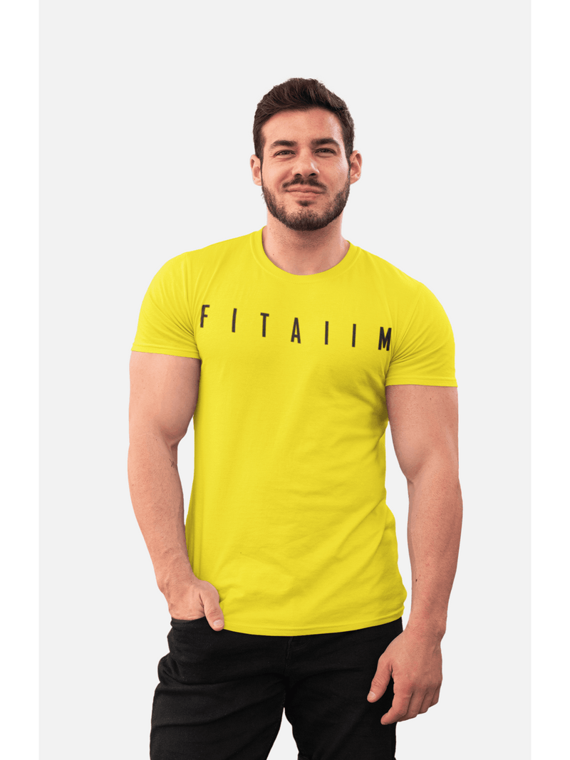 Arrival T-Shirt New Yellow - Fitaiim