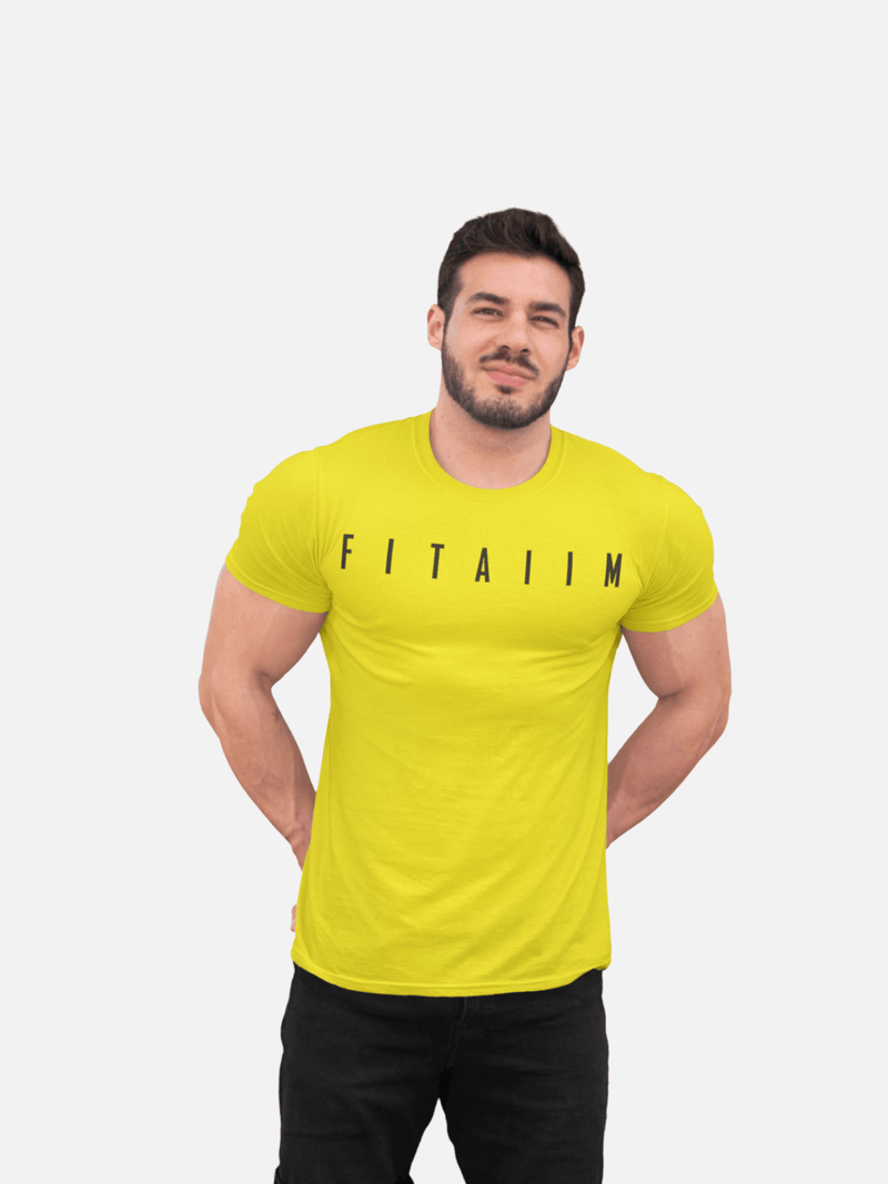 Arrival T-Shirt New Yellow - Fitaiim